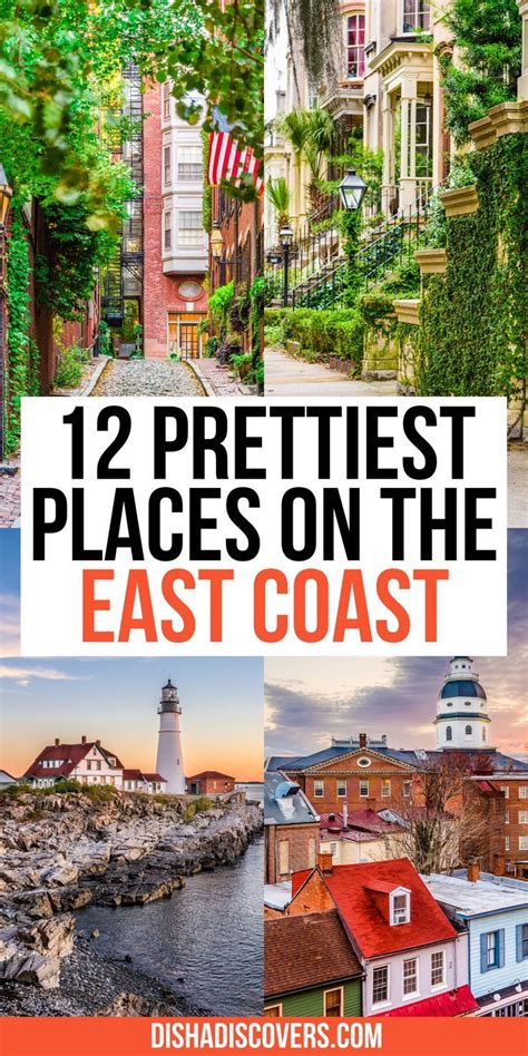Top Vacation Destinations on the U.S. East Coast.